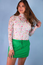 Load image into Gallery viewer, Kylie Lace Top- Spring Happy Blooms