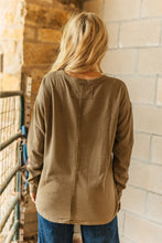 Load image into Gallery viewer, This long sleeve V-neck thermal top combines expert craftsmanship with practical design, offering a soft, stretchy thermal knit fabric that provides reliable warmth without bulk. Its lightweight, non-sheer material ensures comfort and confidence whether l