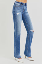 Load image into Gallery viewer, High Rise ankle straight Leg Jeans. Tummy Control.
