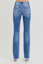 Load image into Gallery viewer, High Rise ankle straight Leg Jeans. Tummy Control.