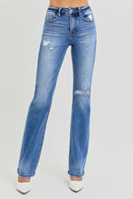 Load image into Gallery viewer, High Rise ankle straight Leg Jeans. Tummy Control.