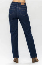 Load image into Gallery viewer, It's Time to Relax with these Judy Blue High Rise Tummy Control Classic Straight Jean features a premium stretch denim that offers superior fit and mobility.