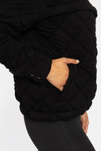 Load image into Gallery viewer, Quilted Fleece Pullover Hoodie