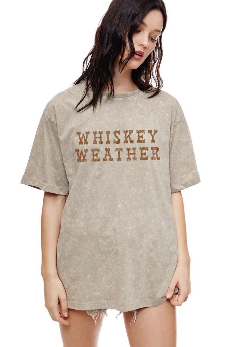 Whiskey Weather Graphic Tee