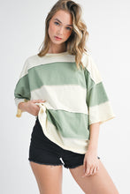 Load image into Gallery viewer, Polly Color Block Top
