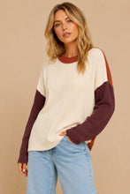 Load image into Gallery viewer, Fall in Love Color Block Top
