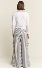 Load image into Gallery viewer, Lake Breeze Stripe Wide Leg Pants
