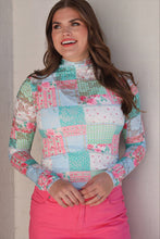 Load image into Gallery viewer, Kylie Lace Top- Heirloom Patchwork
