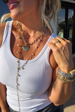 Load image into Gallery viewer, Long Pearl Bead Necklace
