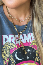 Load image into Gallery viewer, Link &amp; Letter Charm Necklace

