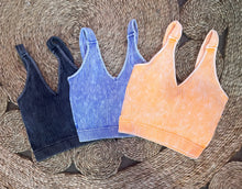 Load image into Gallery viewer, Ribbed Cropped Tank
