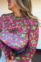 Load image into Gallery viewer, Lucky Girl Dress It Up Mesh Top
