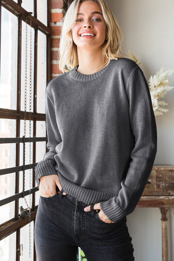 Round Neck Sweater